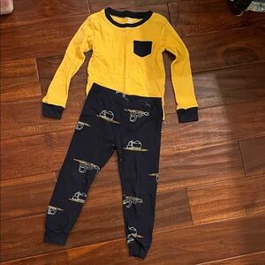 Carters 4T dump truck pajamas